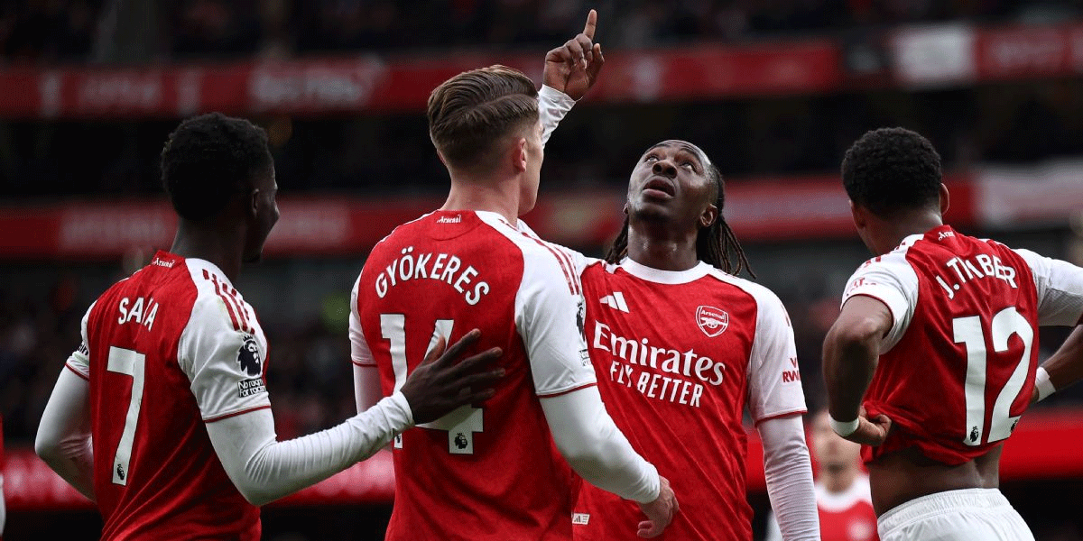“Eze Ignites Arsenal’s Title Charge: Gunners Go Four Points Clear”