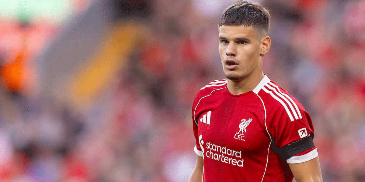 Under Pressure: Milos Kerkez Struggles to Carry Liverpool’s Expectations Amid Team’s Slump