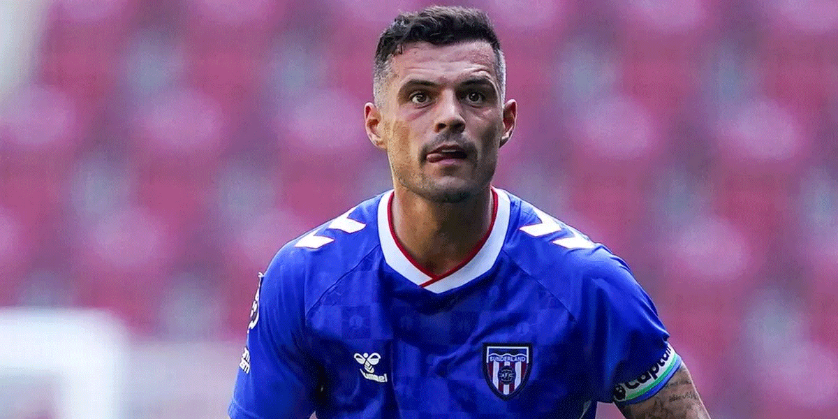 Juventus are Chasing Xhaka but Sunderland Won't Let Him Go