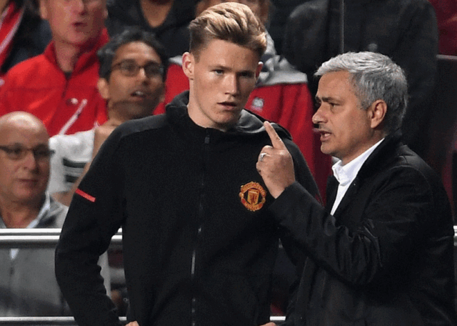 A Special Reunion as Mourinho Meets McTominay on the European Stage