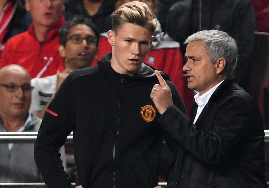 A Special Reunion as Mourinho Meets McTominay on the European Stage
