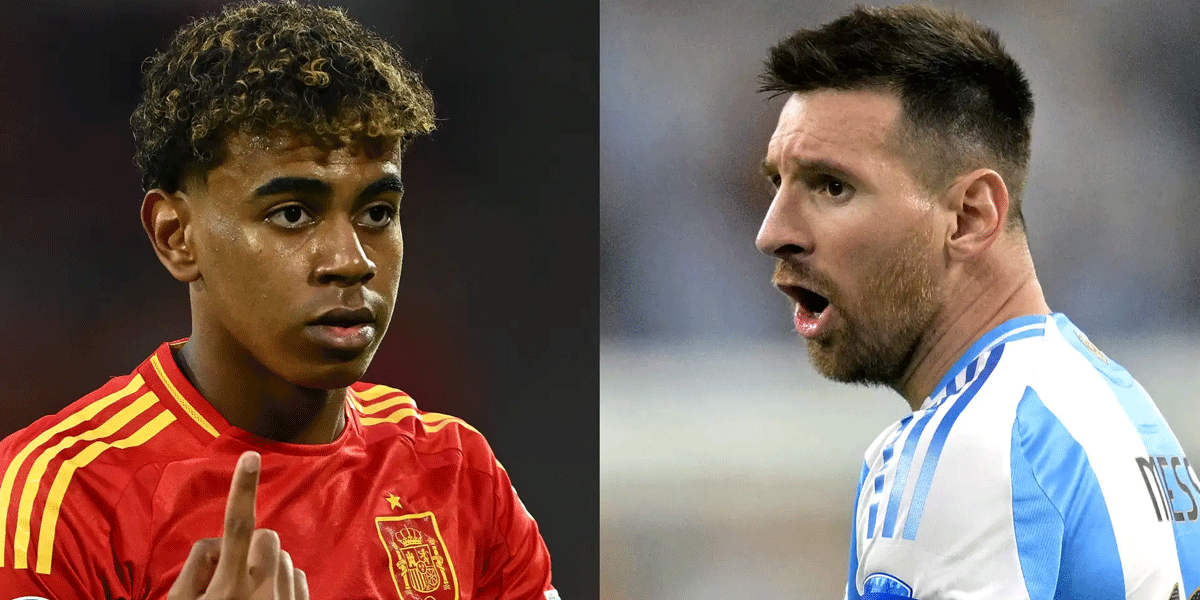 Lamine Yamal Takes on Messi in Spain vs Argentina Finalissima