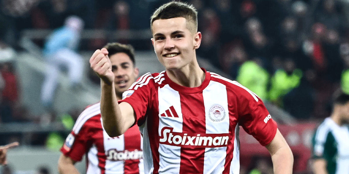 Man Utd Joins Race for Olympiacos Wonderkid Mouzakitis